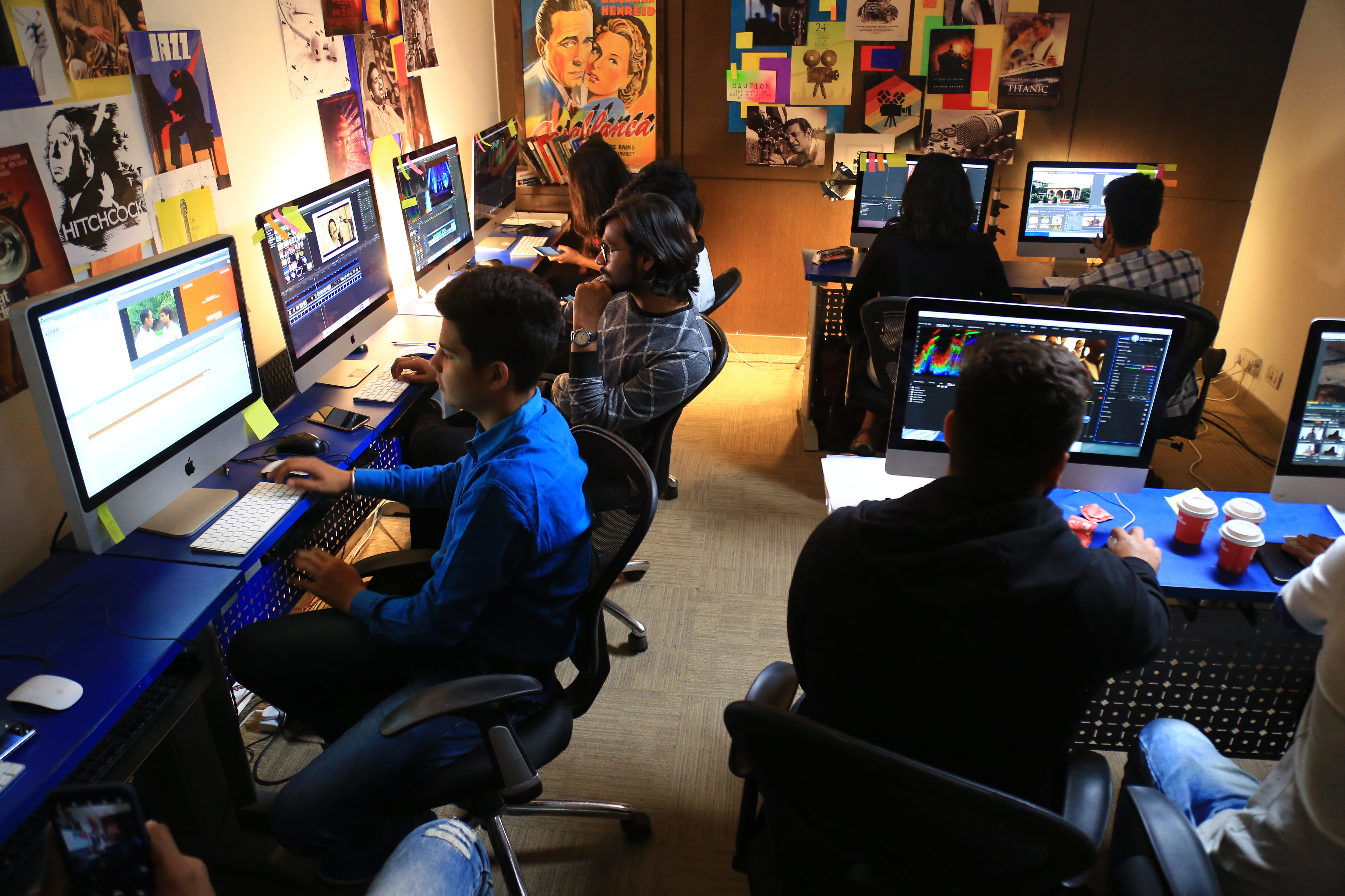 High-end Film Video editing labs